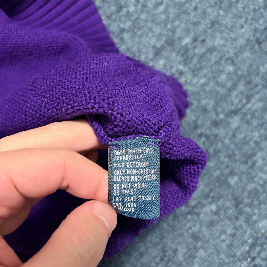 폴로 랄프로렌 반집업 니트 상품이미지6