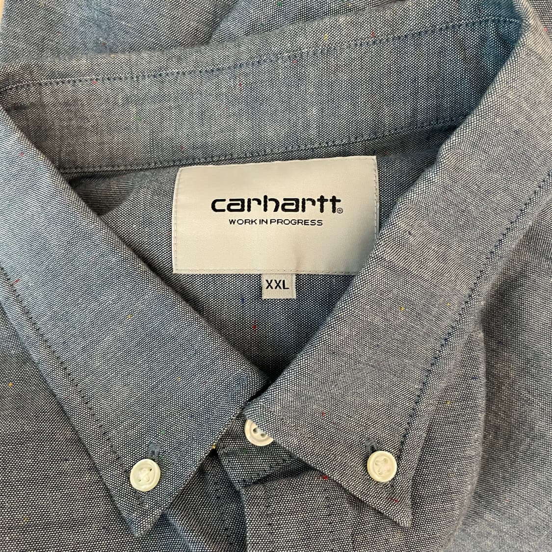칼하트윕 샴브레이 셔츠 상품이미지3