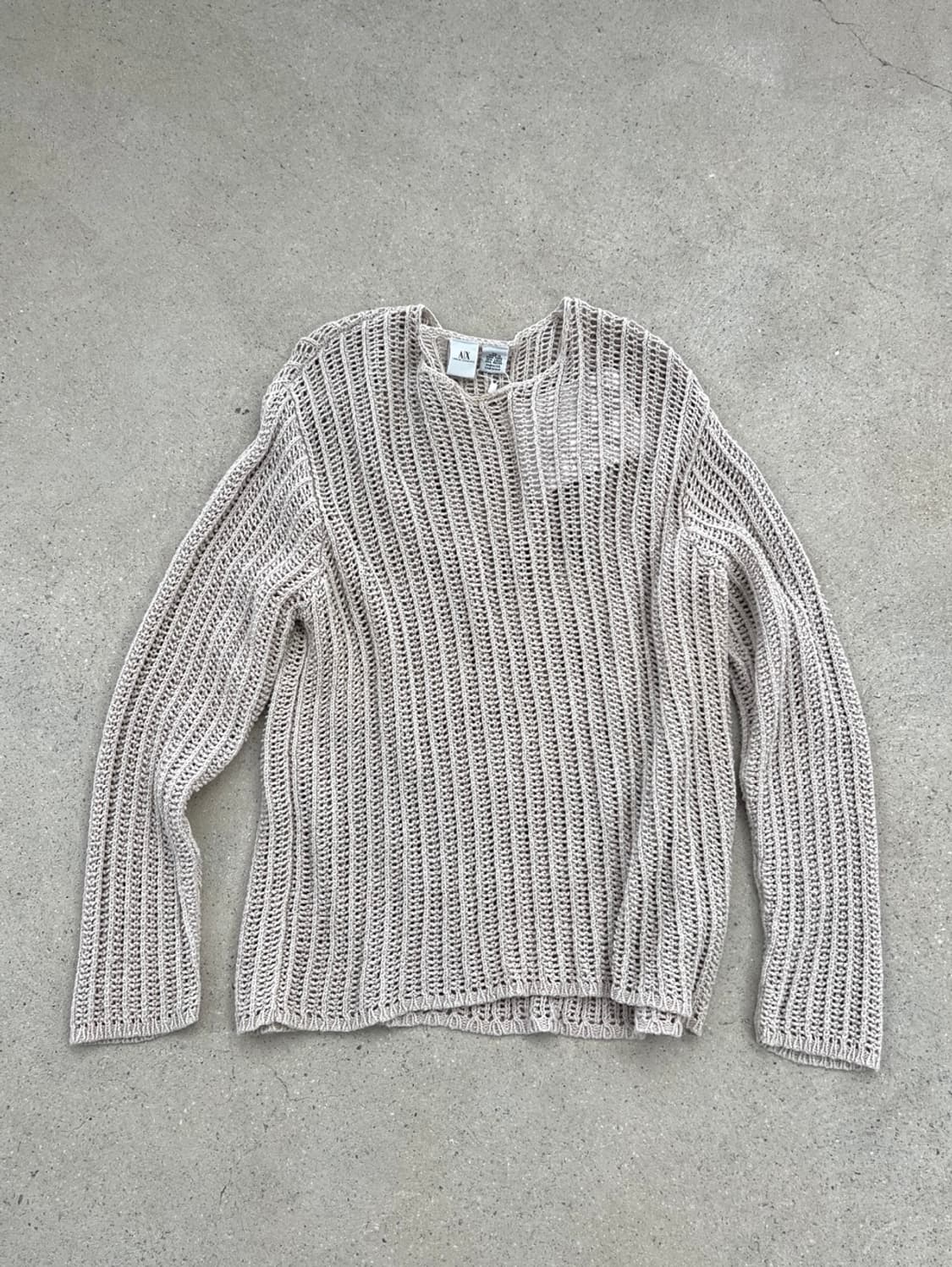 아르마니 익스체인지 아카이브 네트 니트 상품이미지1