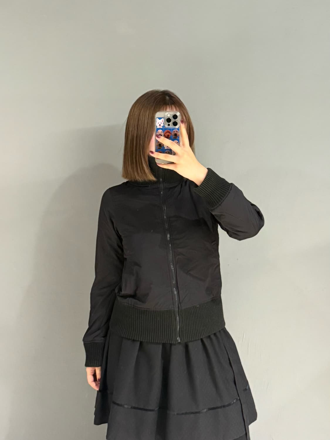 Reversible fur trimming n2b jumper 상품이미지5