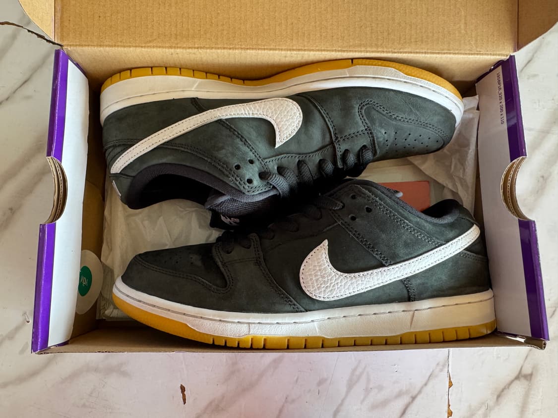 나이키SB 덩크 로우 프로 블랙 화이트 270 팝니다 상품이미지6