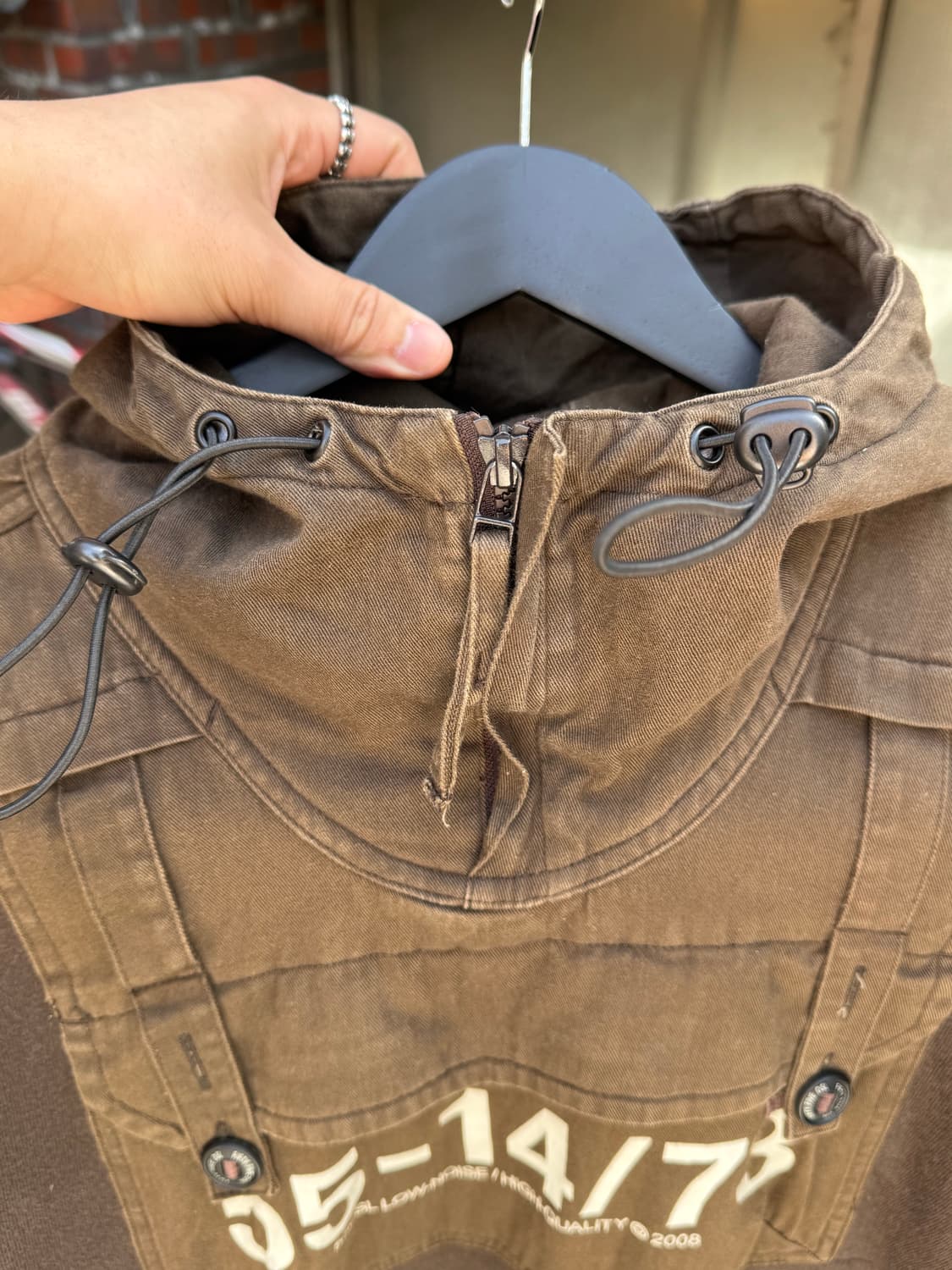 Diesel by 55DSL 밀리터리 후드티  상품이미지4