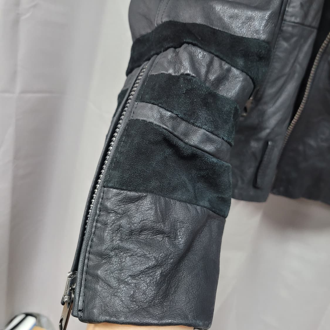 디젤 가죽 라이더 자켓  상품이미지5