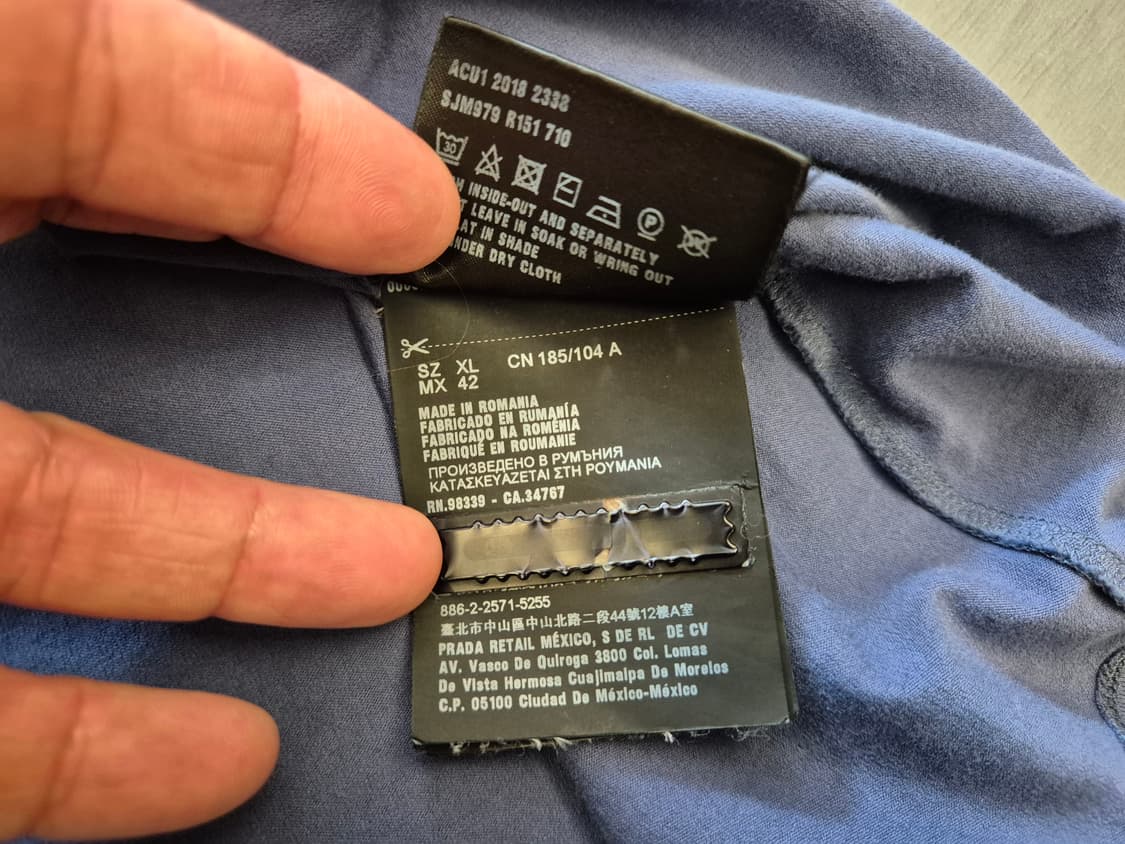 18ss 프라다 리네아 로사 포켓 티셔츠 상품이미지8