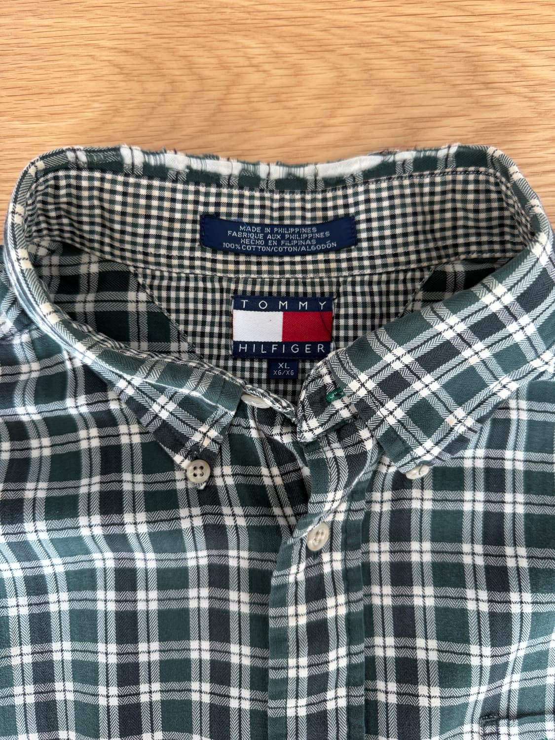 올드 타미힐피거(TOMMY HILFIGER) 체크셔츠 상품이미지7