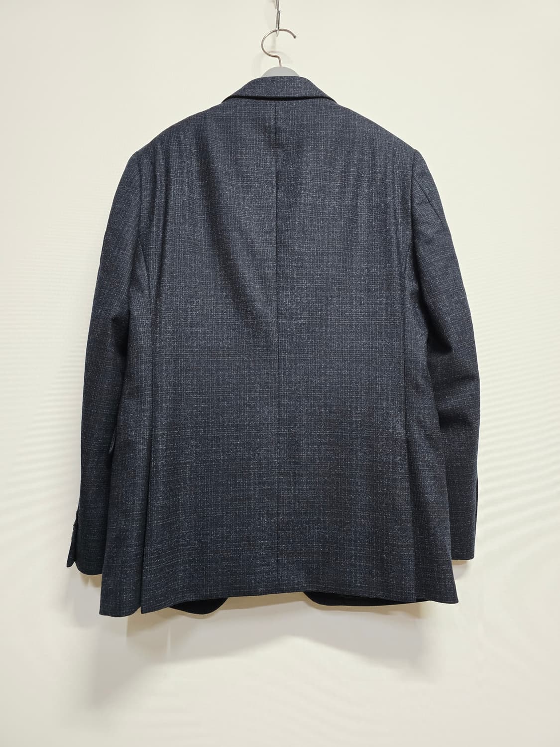 코오롱 브렌우드 슬림핏 네이비 체크 정장 세트 상품이미지3