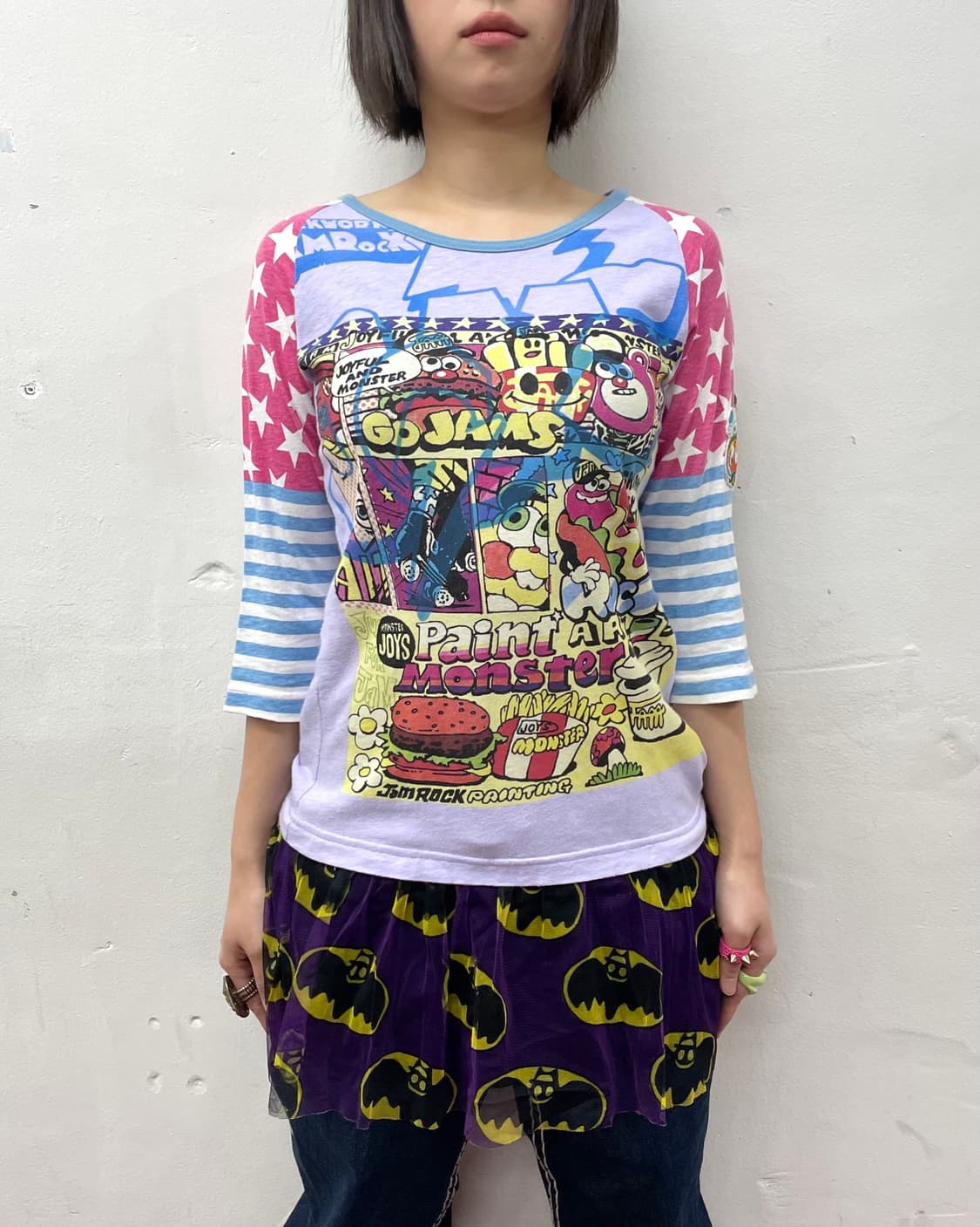 JAM Star Betman Half Long-Sleeved 상품이미지2