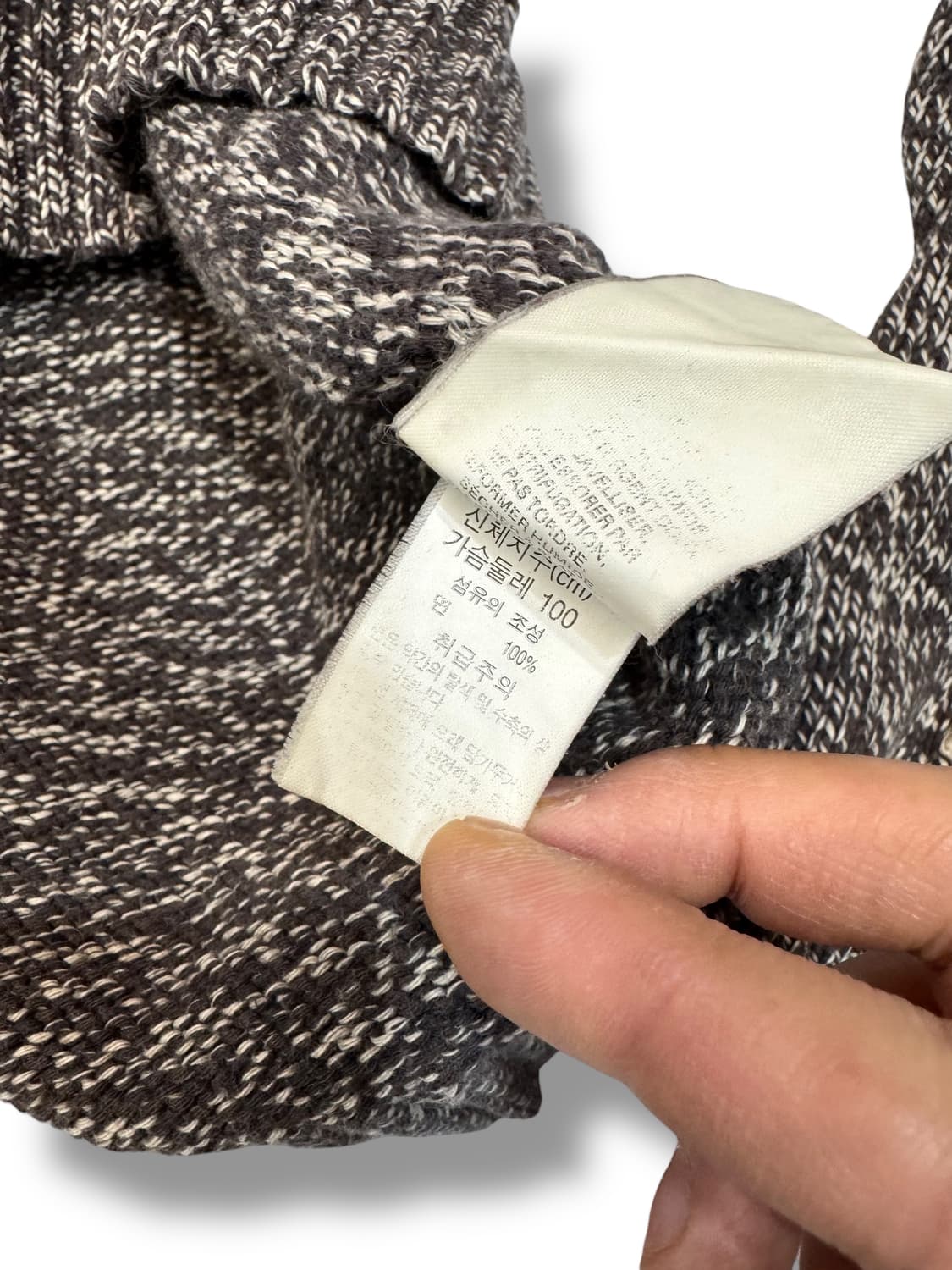 90s 컬럼비아 모크넥 니트 (L)  상품이미지6