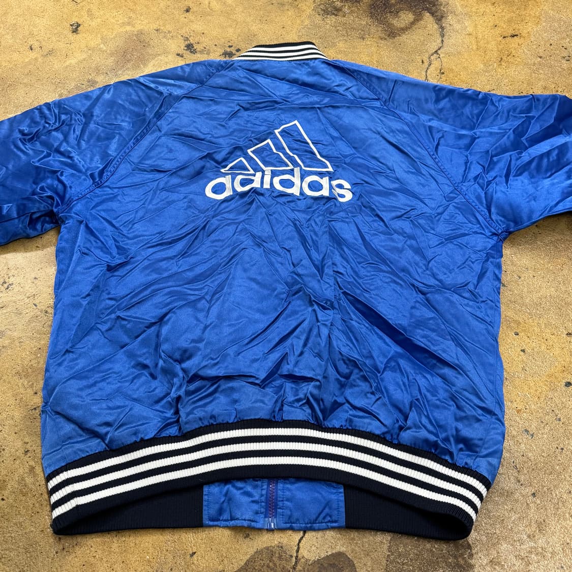 [정품/105] 아디다스 올드스쿨 바시티 자켓 블루 b18 상품이미지4