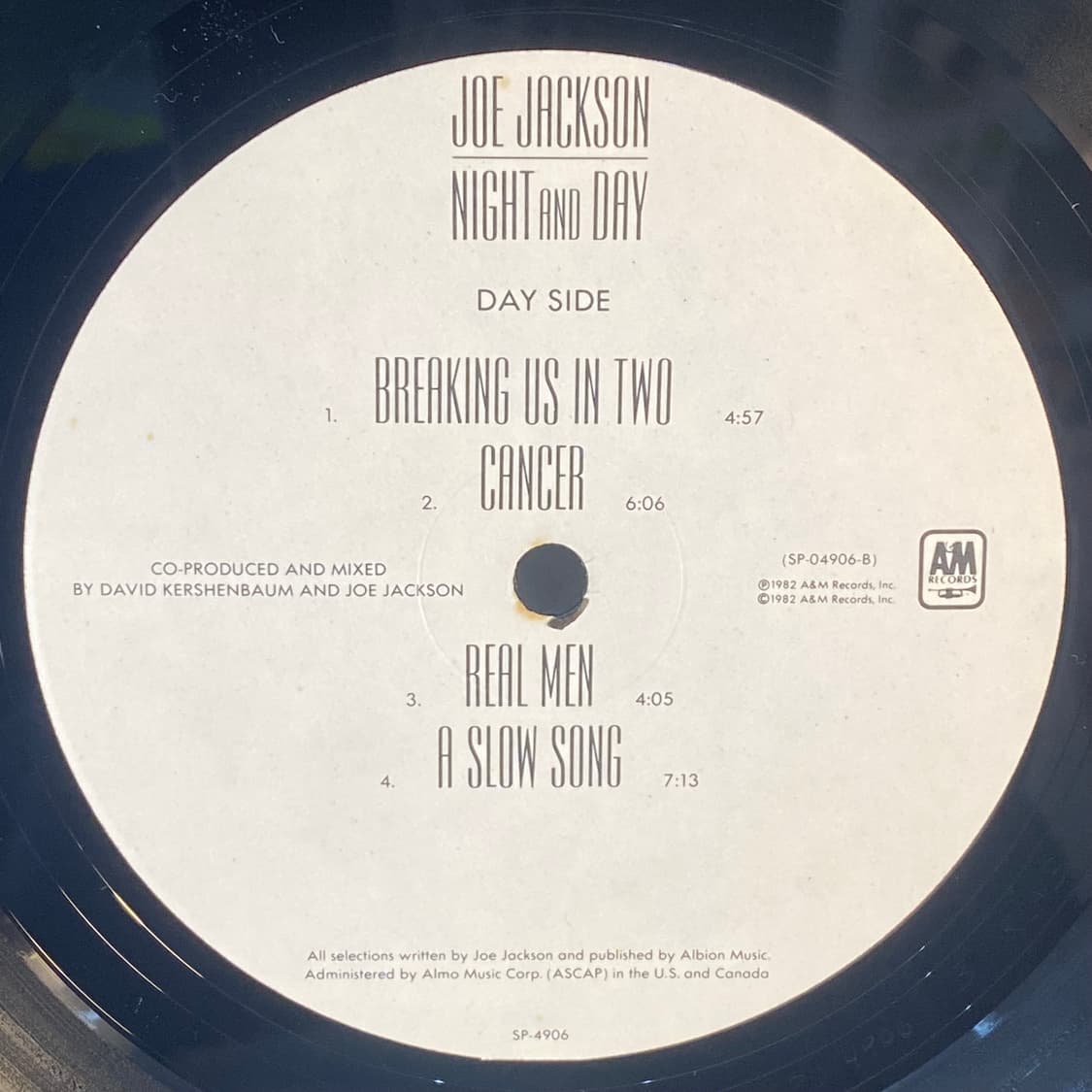 (중고LP-팝록) Joe Jackson -Night And Day 상품이미지5