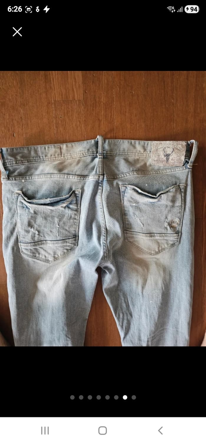 버커루 데미지 청바지 34 상품이미지4