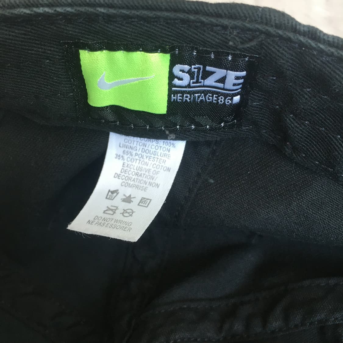 나이키 모자 블랙 상품이미지3