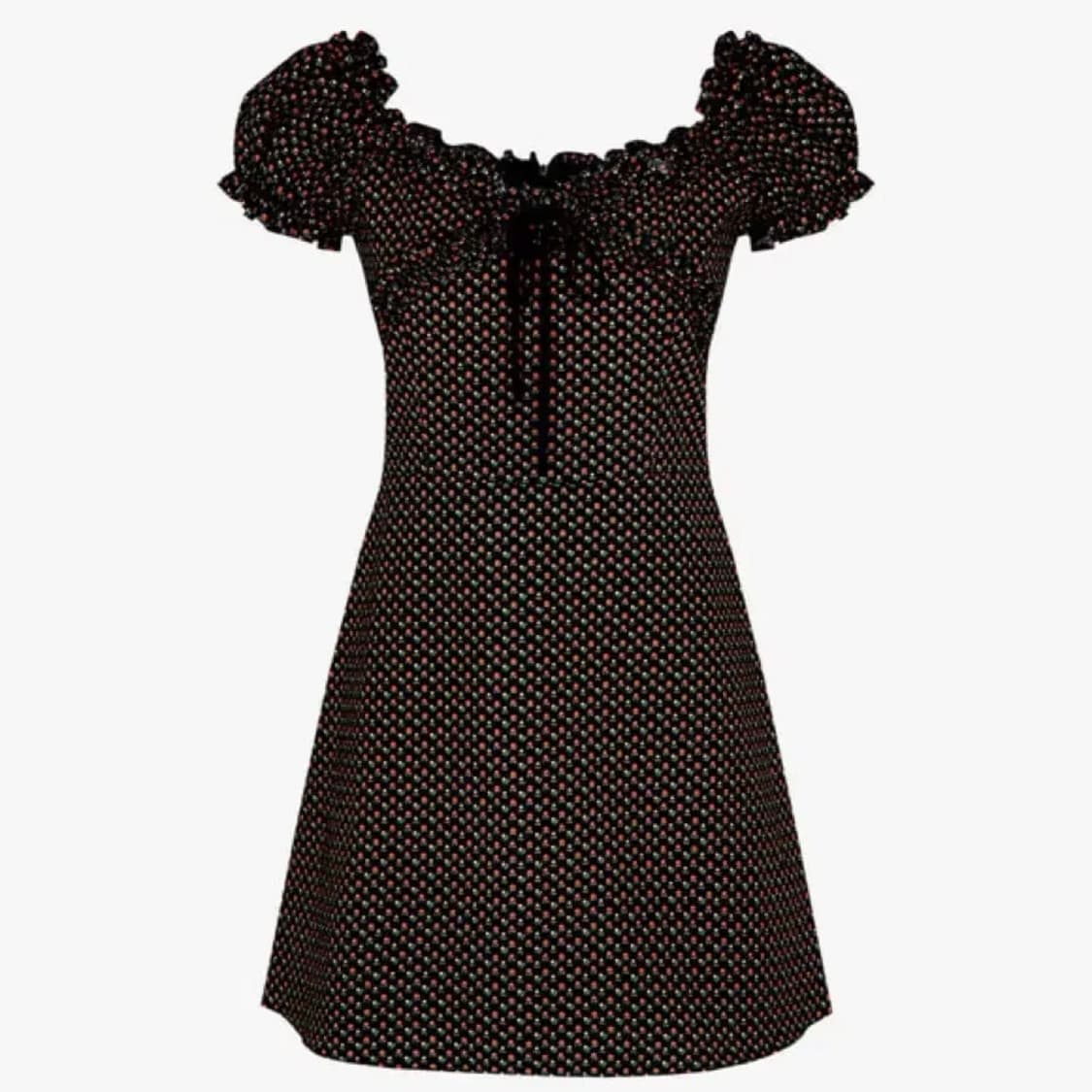 마가린핑거스 크로스 프릴 원피스 상품이미지1