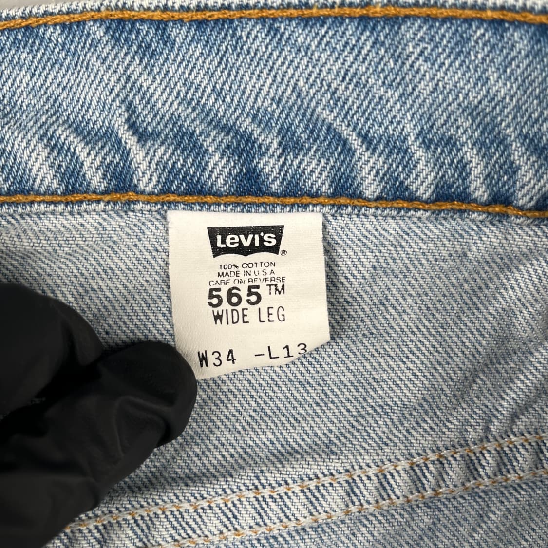 빈티지 리바이스 565 와이드렉 데님쇼츠 상품이미지3