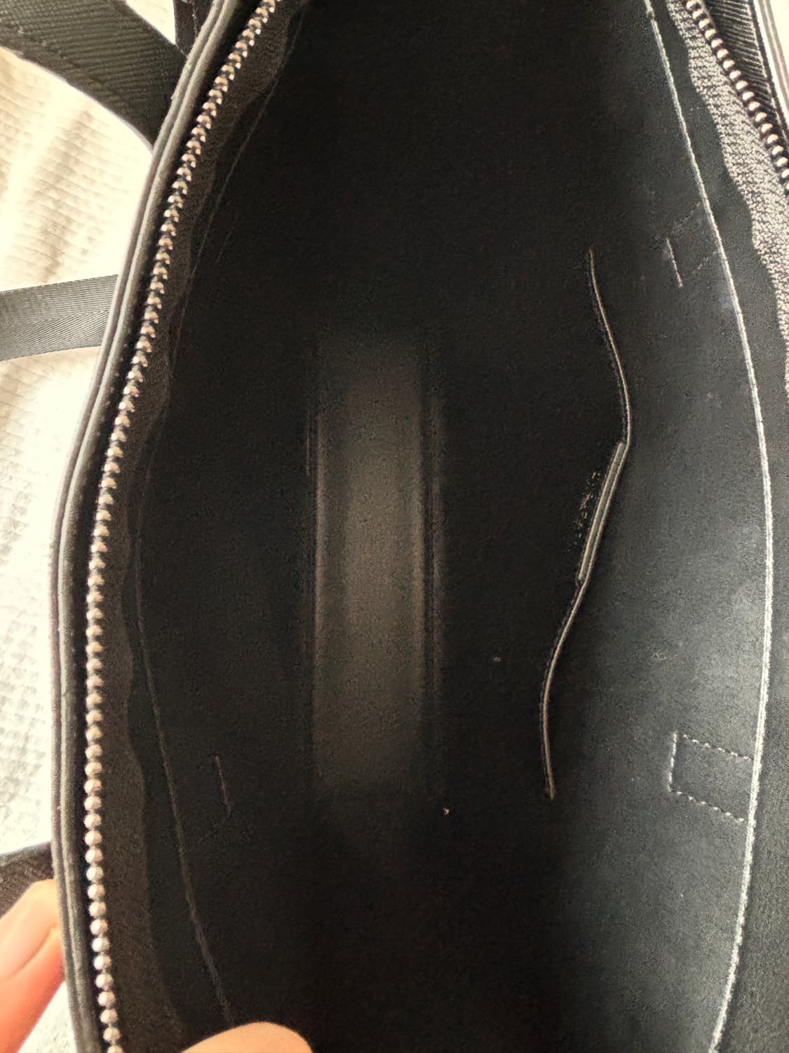 헤지스 런던 블랙 토트백 숄더백 / 사피아노 패턴 프라다st 상품이미지9