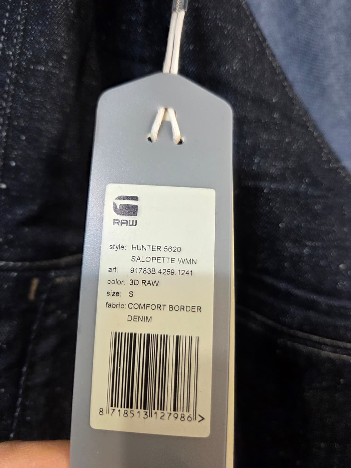 G-Star Raw 데님 멜빵 바지(S) 상품이미지7