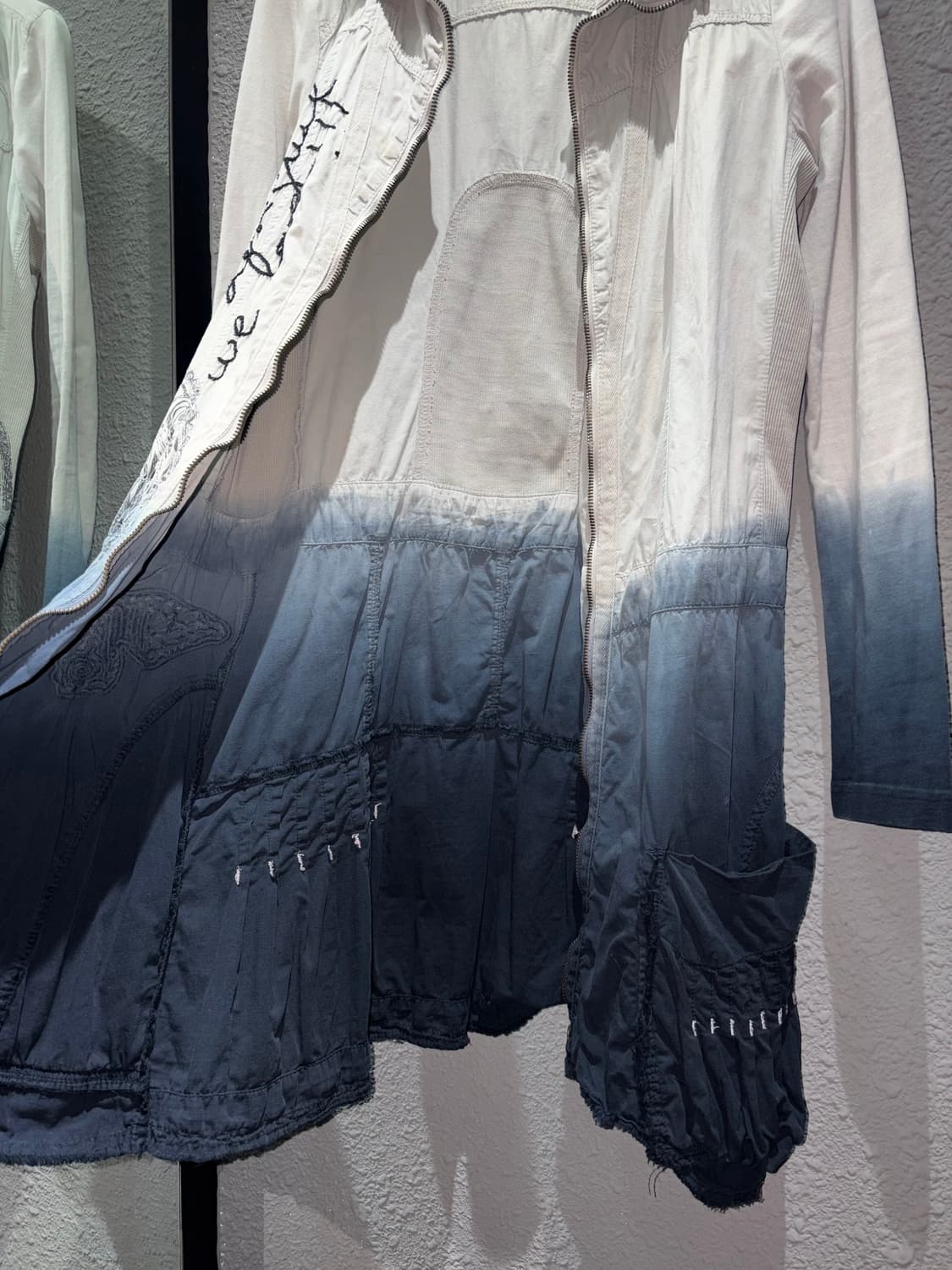 데시구알 그라데이션 집업 원피스 상품이미지5