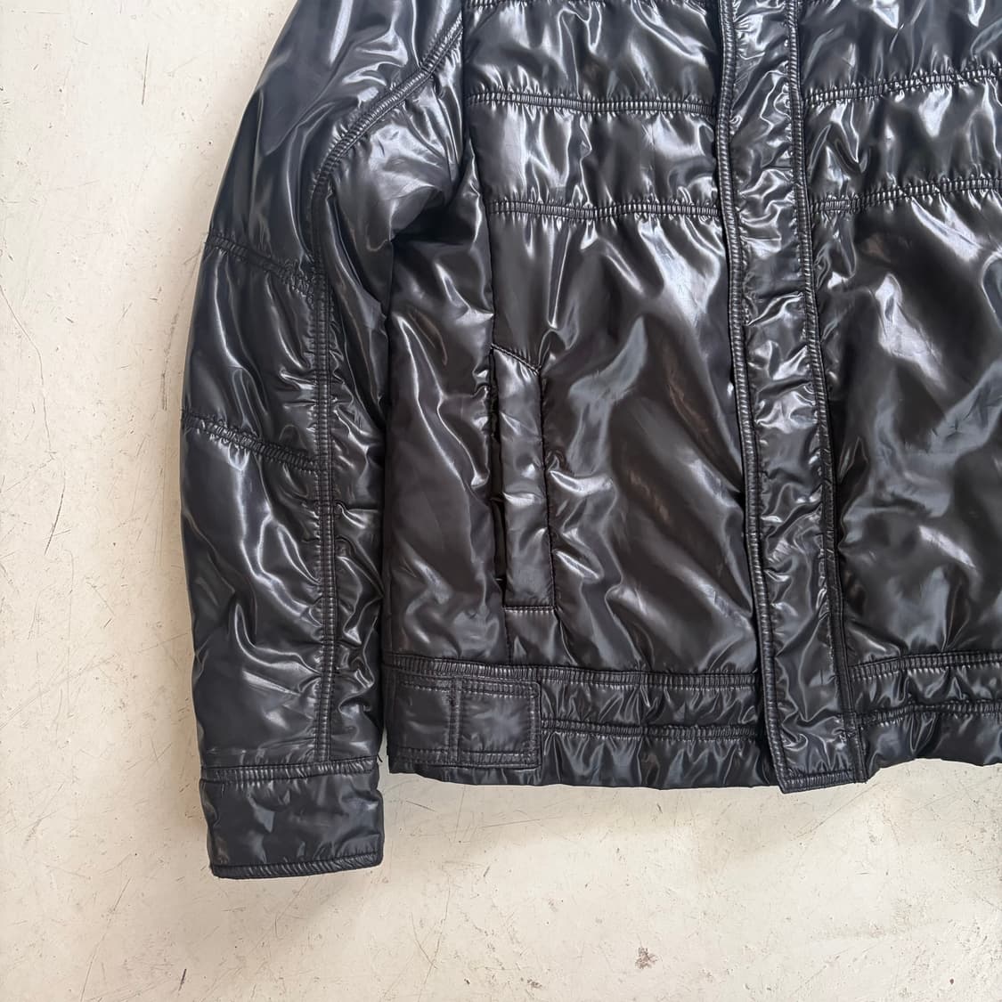 본더치 빈티지 경량패딩 자켓 L 상품이미지3