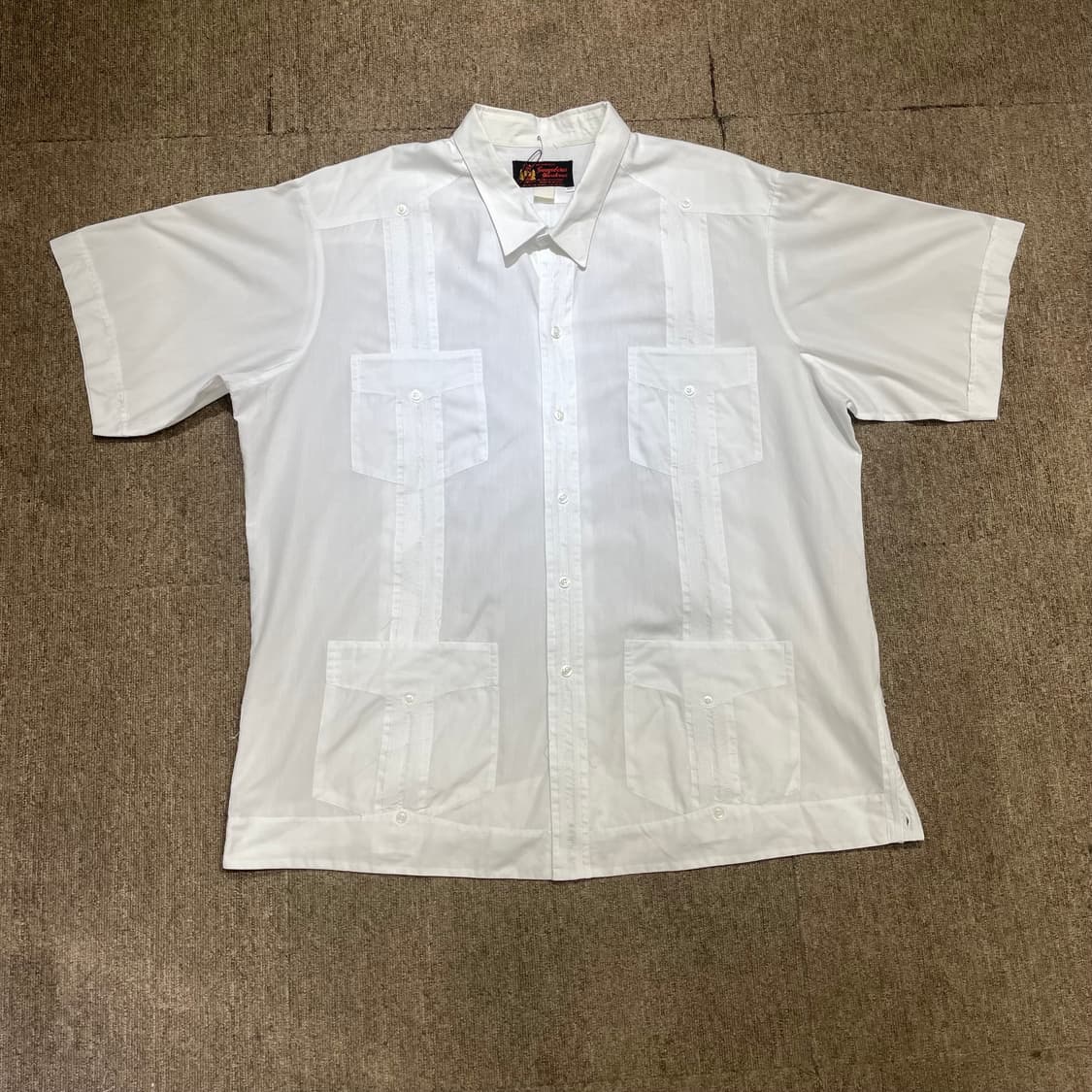  (3XL) 자수 포켓 반팔 셔츠   상품이미지4