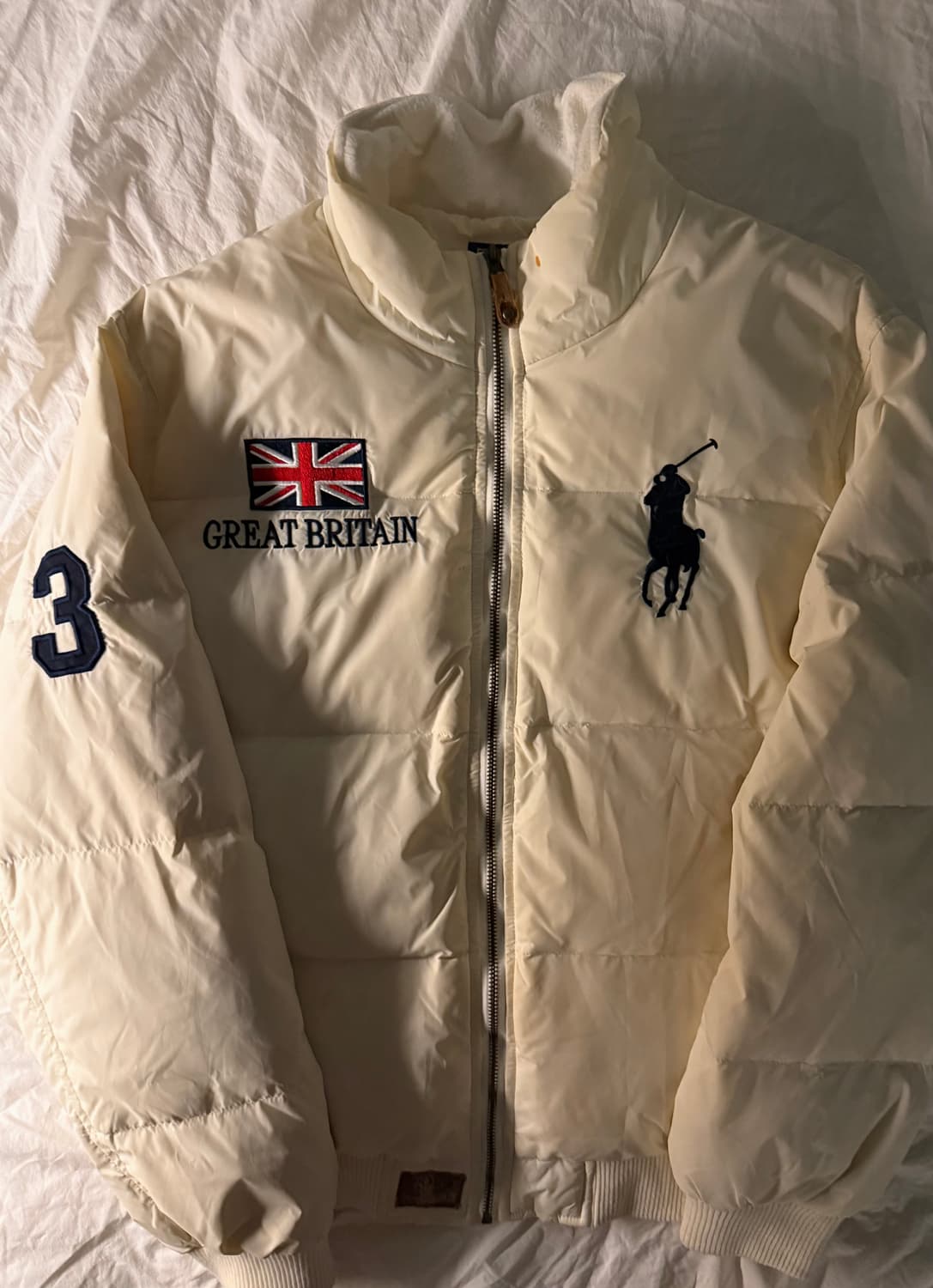 폴로 빅포니 브리튼 패딩 아이보리 상품이미지2