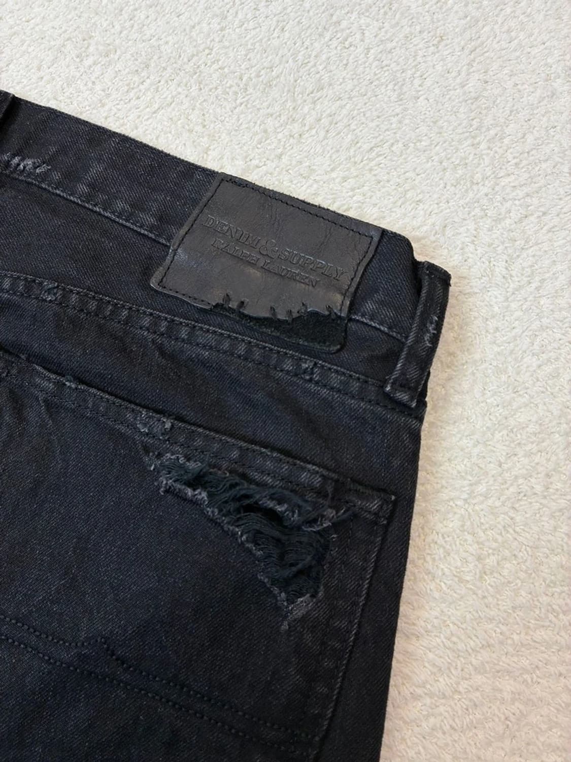 데님앤서플라이 빈티지드 스트레이트 데님 팬츠 PN6185 상품이미지7