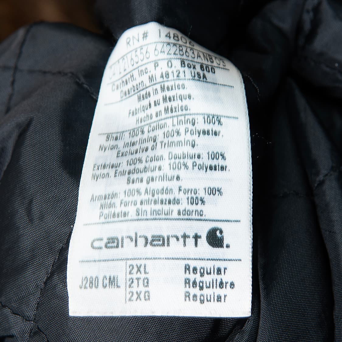 [2XL] 칼하트 J280 CML 덕 액티브 자켓 MO-2546  상품이미지9