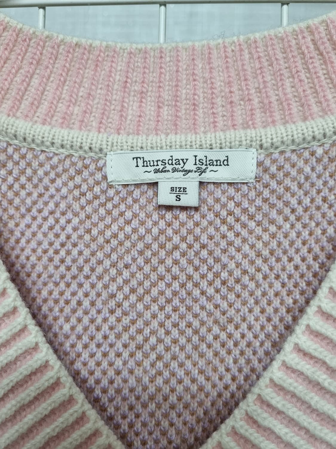 (택포) 써스데이아일랜드 니트베스트 니트조끼 상품이미지6