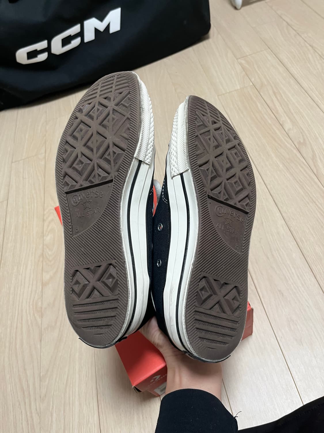 컨버스 척테일러 70 하이 블랙 265 상품이미지8