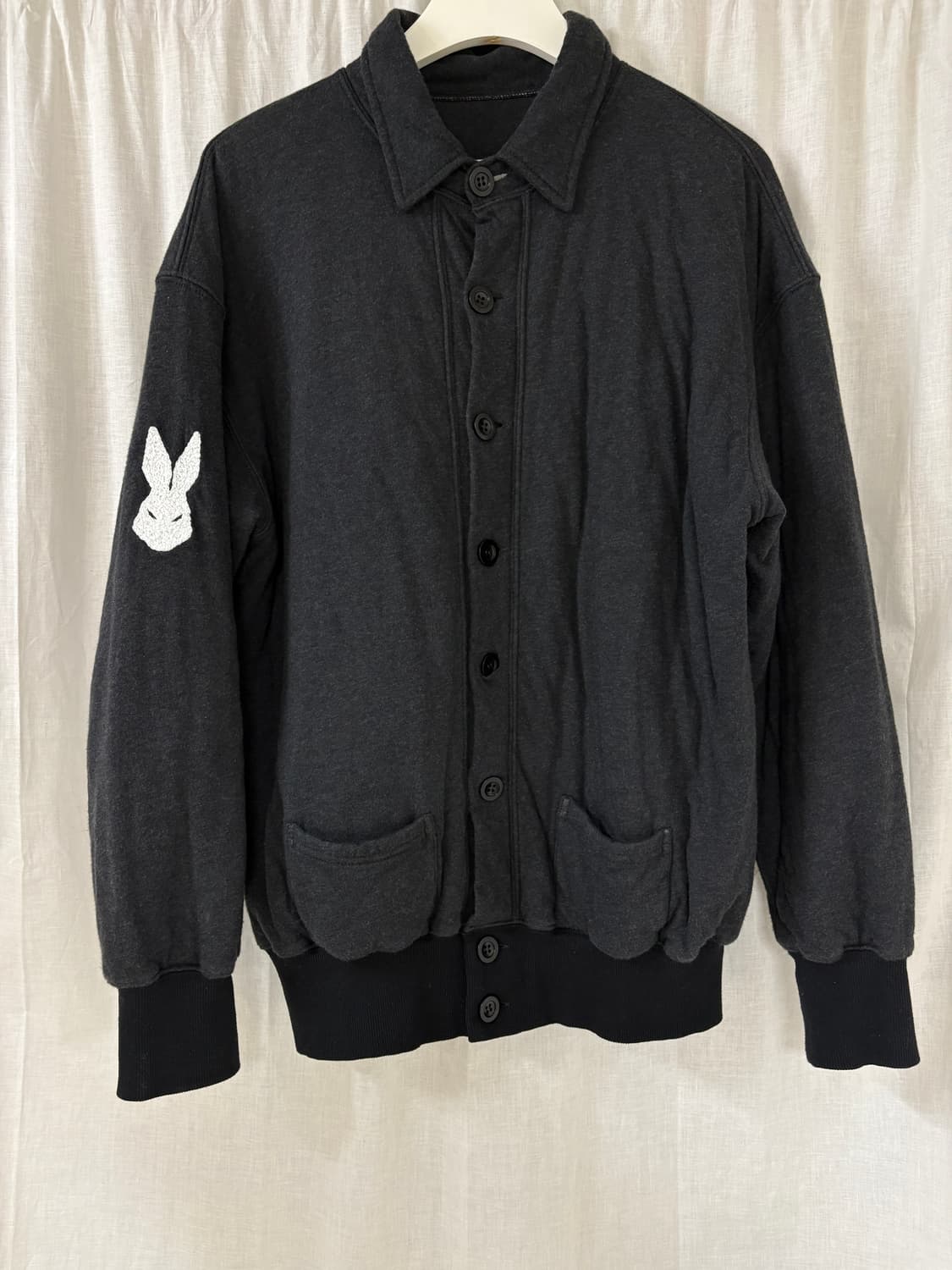 [48] 메종 마르지엘라 Animal Embroidery 코튼 블루종 상품이미지1