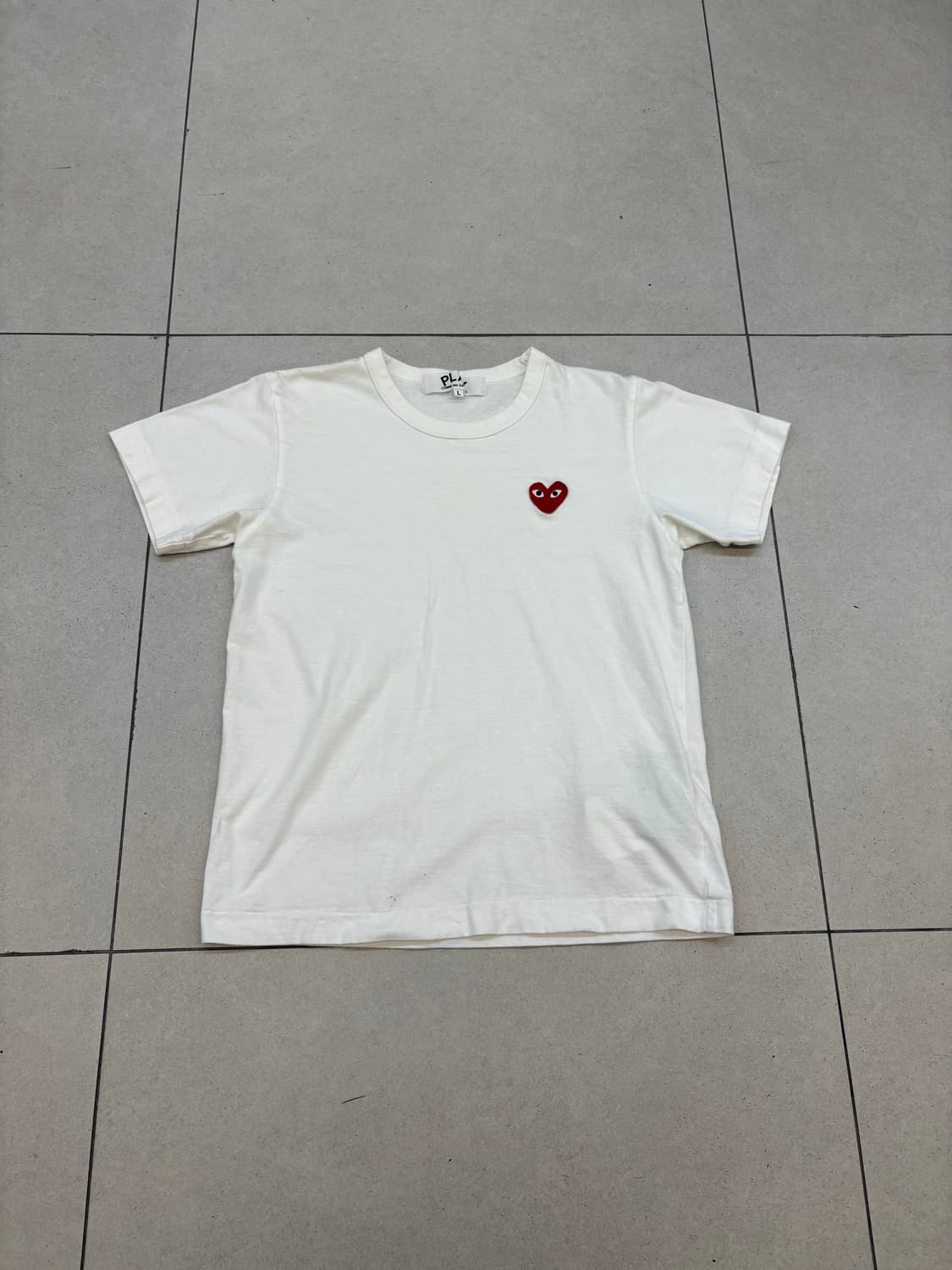 꼼데가르송 플레이 티셔츠 상품이미지3