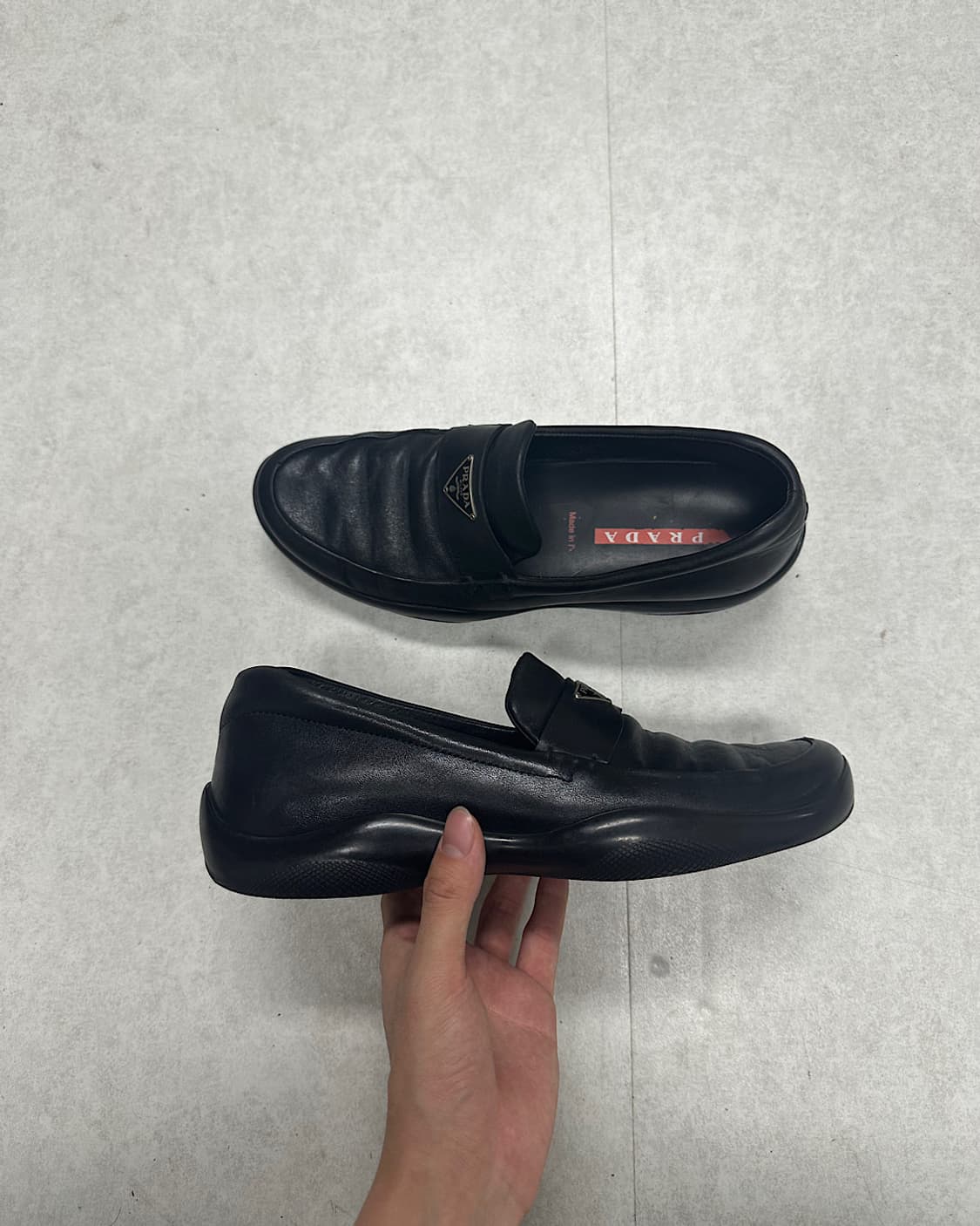 프라다 스포츠 레더 로퍼 상품이미지7