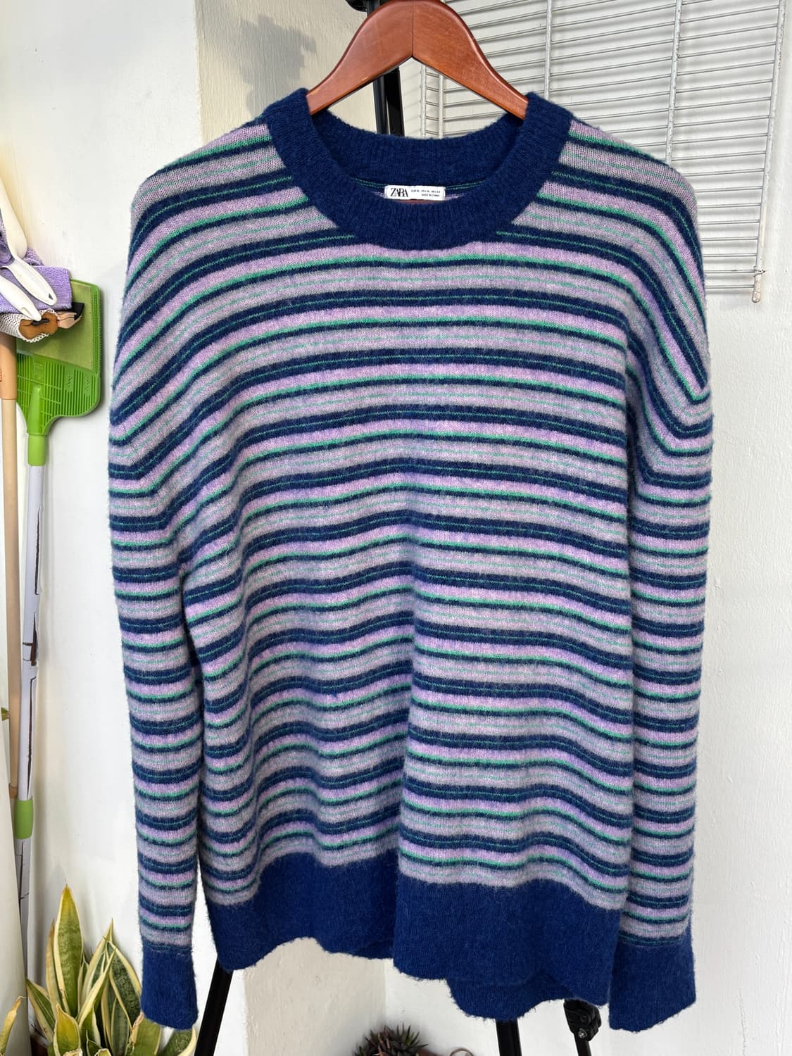 ZARA 스트라이프 니트 XL (105-110) 상품이미지1