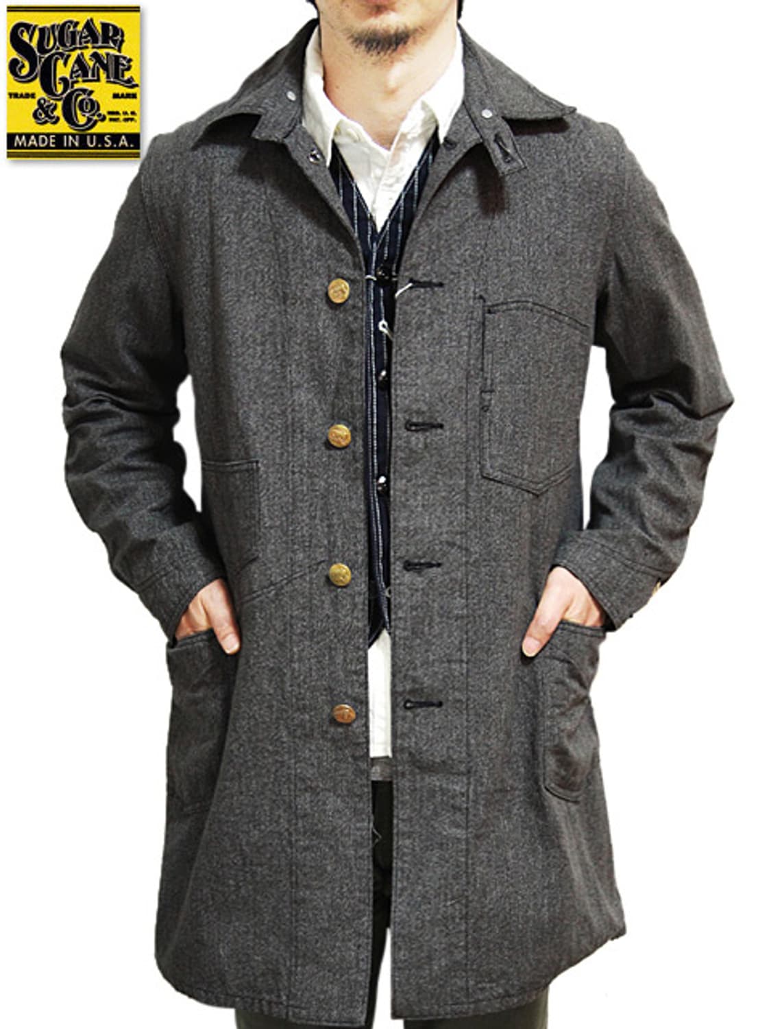 Sugar Cane 슈가케인 10oz. 트레일로드 코트 상품이미지1