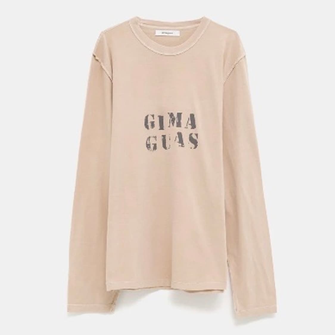 [M,L]기마구아스 GIMA 로고 티셔츠 상품이미지1