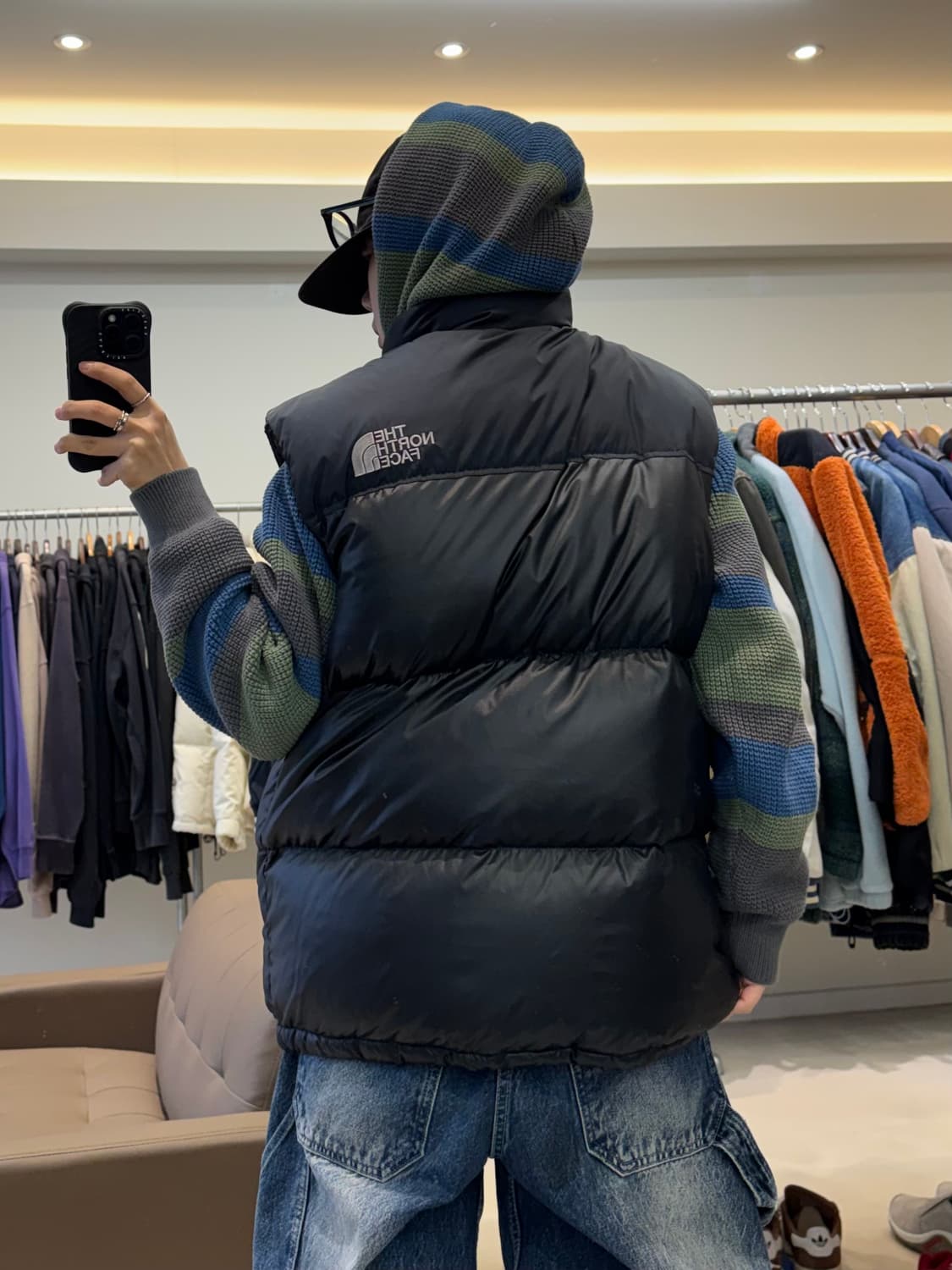 노스페이스 눕시 700 패딩 베스트 상품이미지6