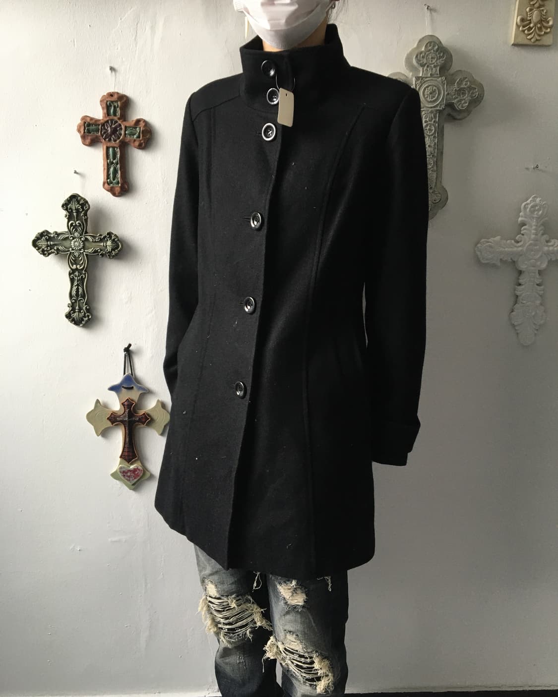 High neck coat 상품이미지6