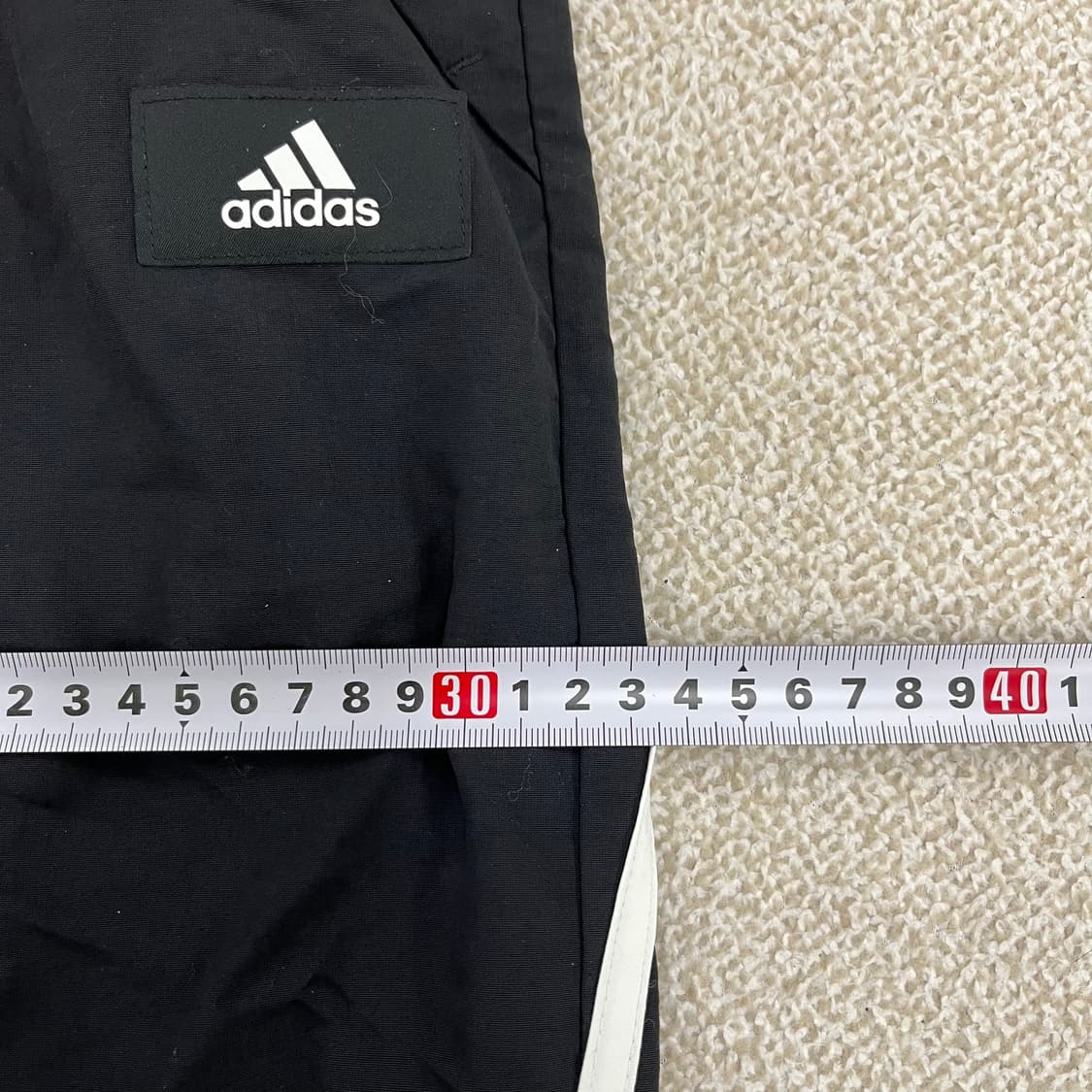 [S] 아디다스 여성 삼선 시스루포켓 트레이닝 조거 팬츠 츄리닝 0120 상품이미지8