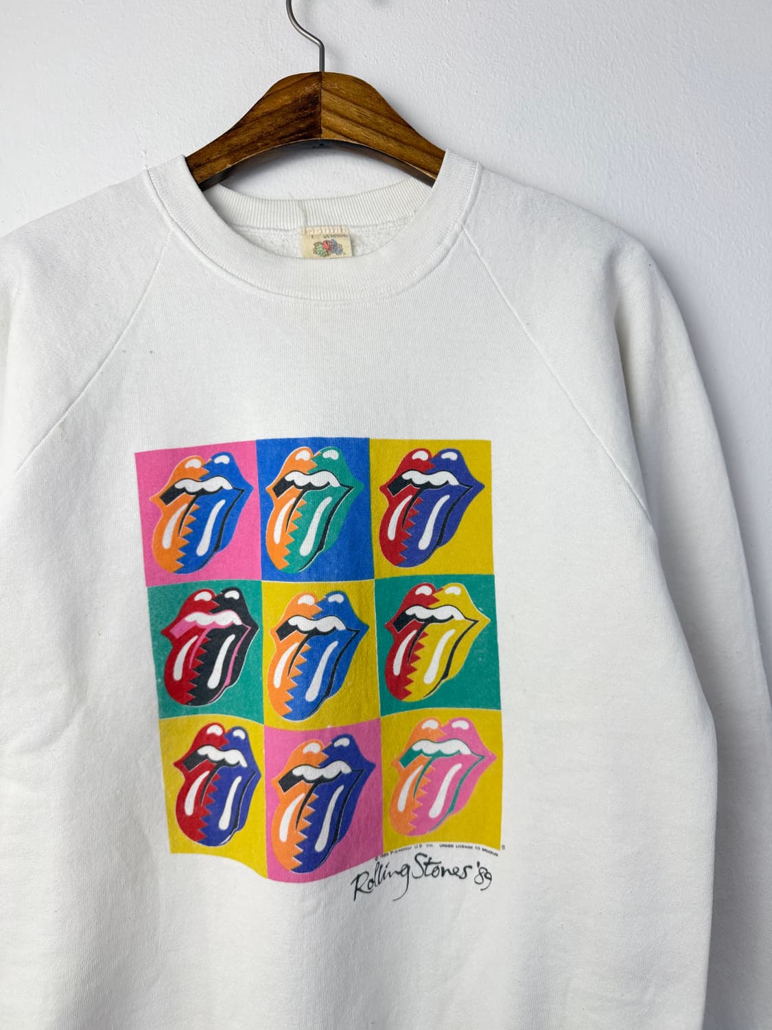롤링스톤즈 1989 북미 투어 스웻셔츠 (MADE IN USA) 상품이미지2