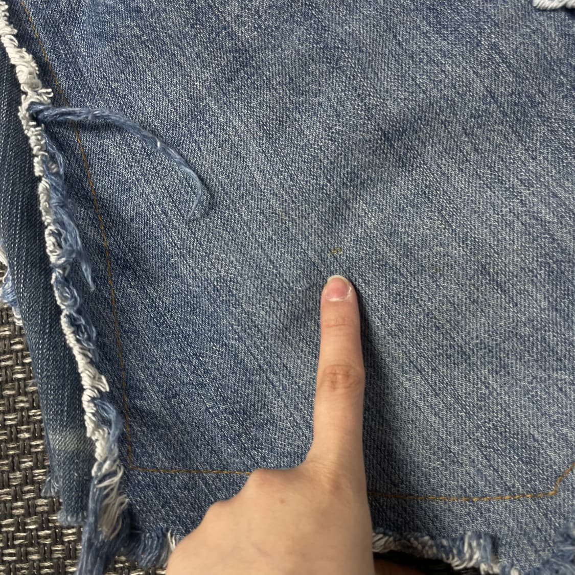 (31) 랭글러 리메이크 커스텀 패치워크 데님 팬츠 상품이미지4