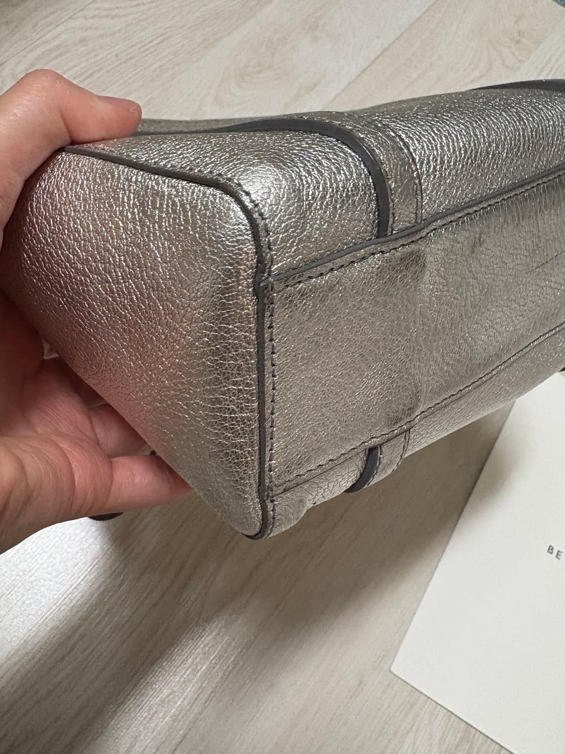 발렌시아가 에브리데이백 xxs 실버 상품이미지6