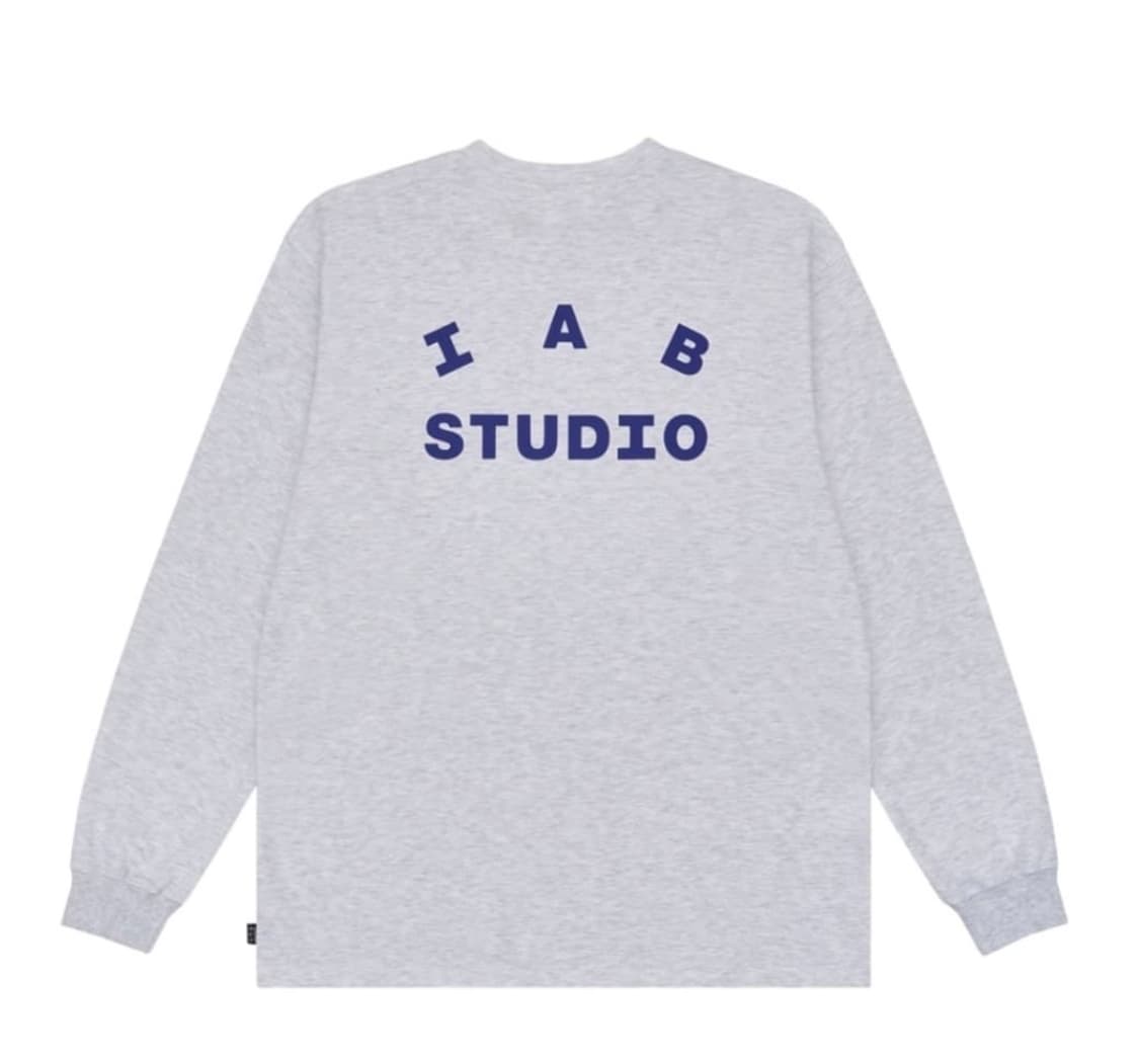 [L] IAB studio 롱슬리브 라이트 그레이 상품이미지2