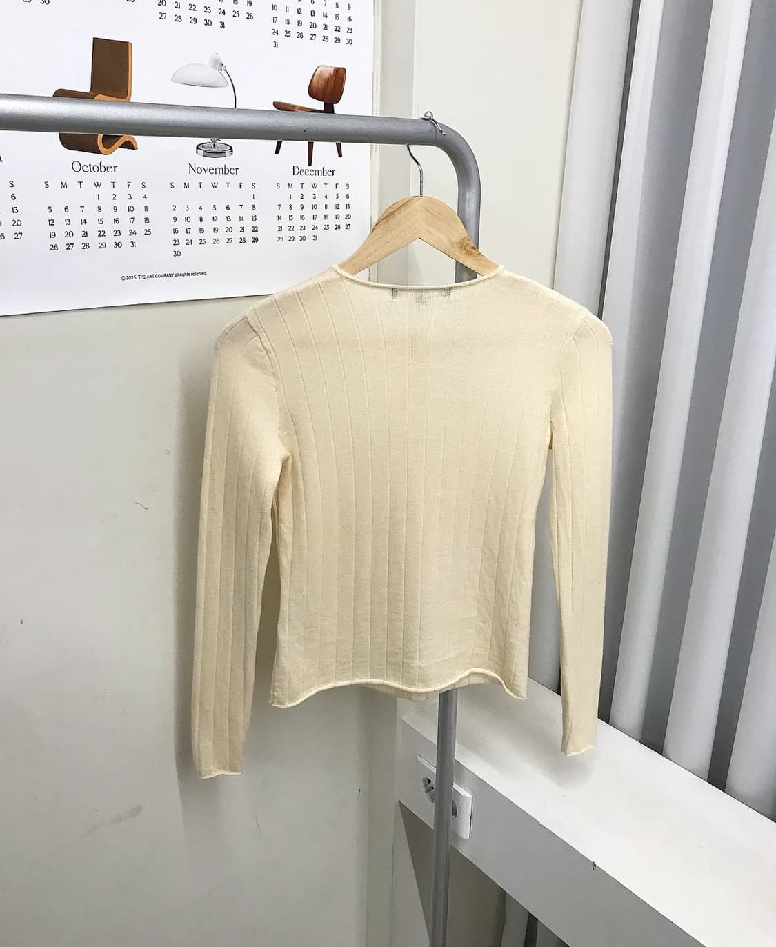 폴로 울 라운드 가디건 상품이미지4