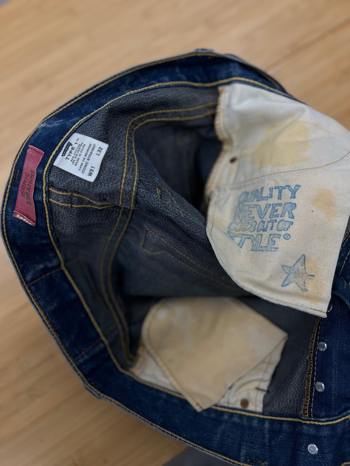 리바이스 타입원 W31 L32 상품이미지6