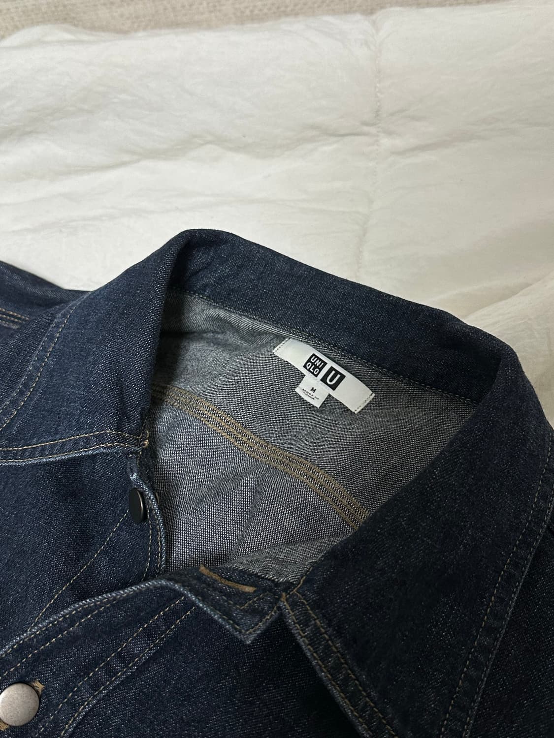 유니클로 U 청자켓  라지 상품이미지5