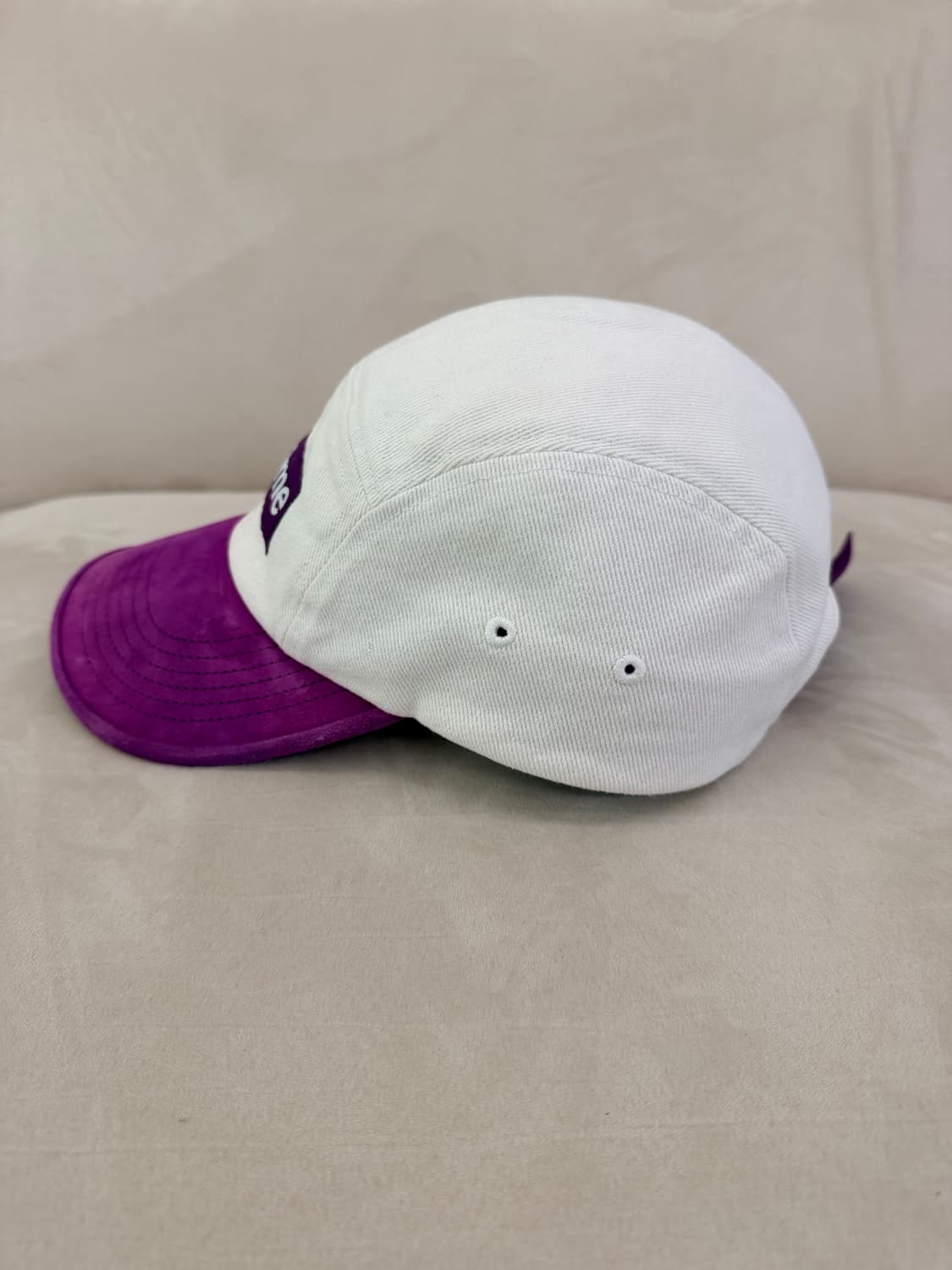 슈프림 스웨이드 바이저 캠프캡 내츄럴 - 23SS 상품이미지2