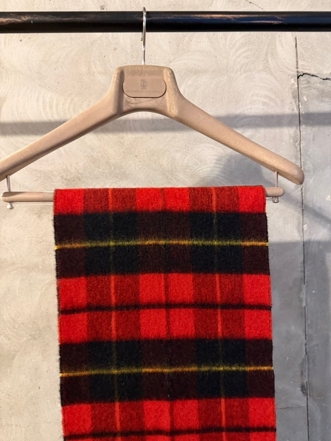 VTG 이태리 울 캐시미어 머플러 상품이미지6