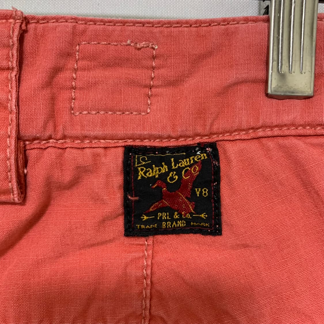 폴로 랄프로렌 빈티지 핑크 카고 버뮤다 팬츠 32인치 00s y2k 상품이미지6