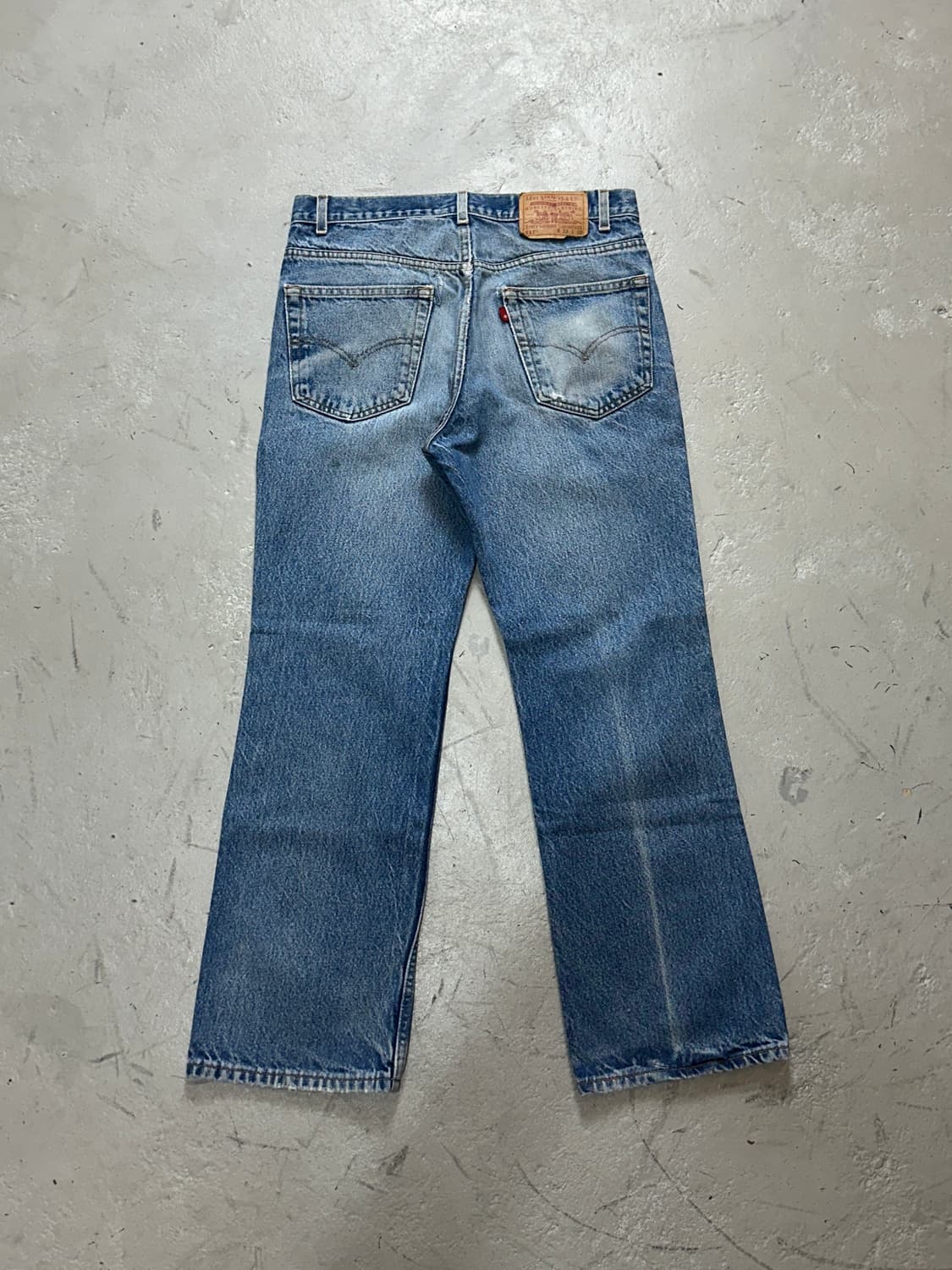 90's 리바이스 517 부츠컷 플레어진 상품이미지4