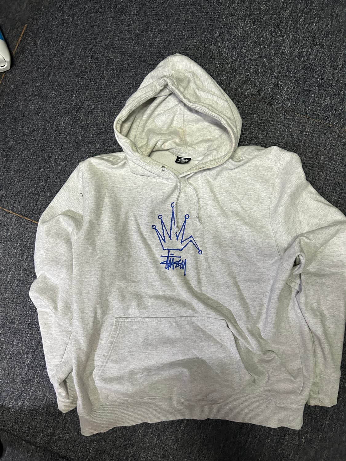 스투시 Stussy Broken crown hooie 후드 xl 상품이미지3