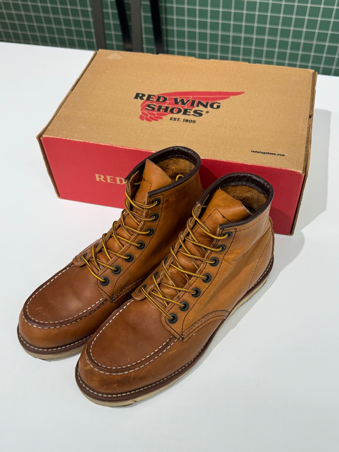 레드윙 875 D 목토 라이트 브라운 상품이미지1